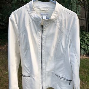 Christopher & Banks Women's Jacket (white)